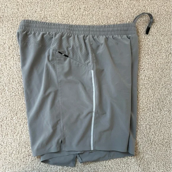 Skora & DSG Men’s Black Blue Gray Medium Workout Gym Lined Drawstring Shorts - Picture 9 of 16